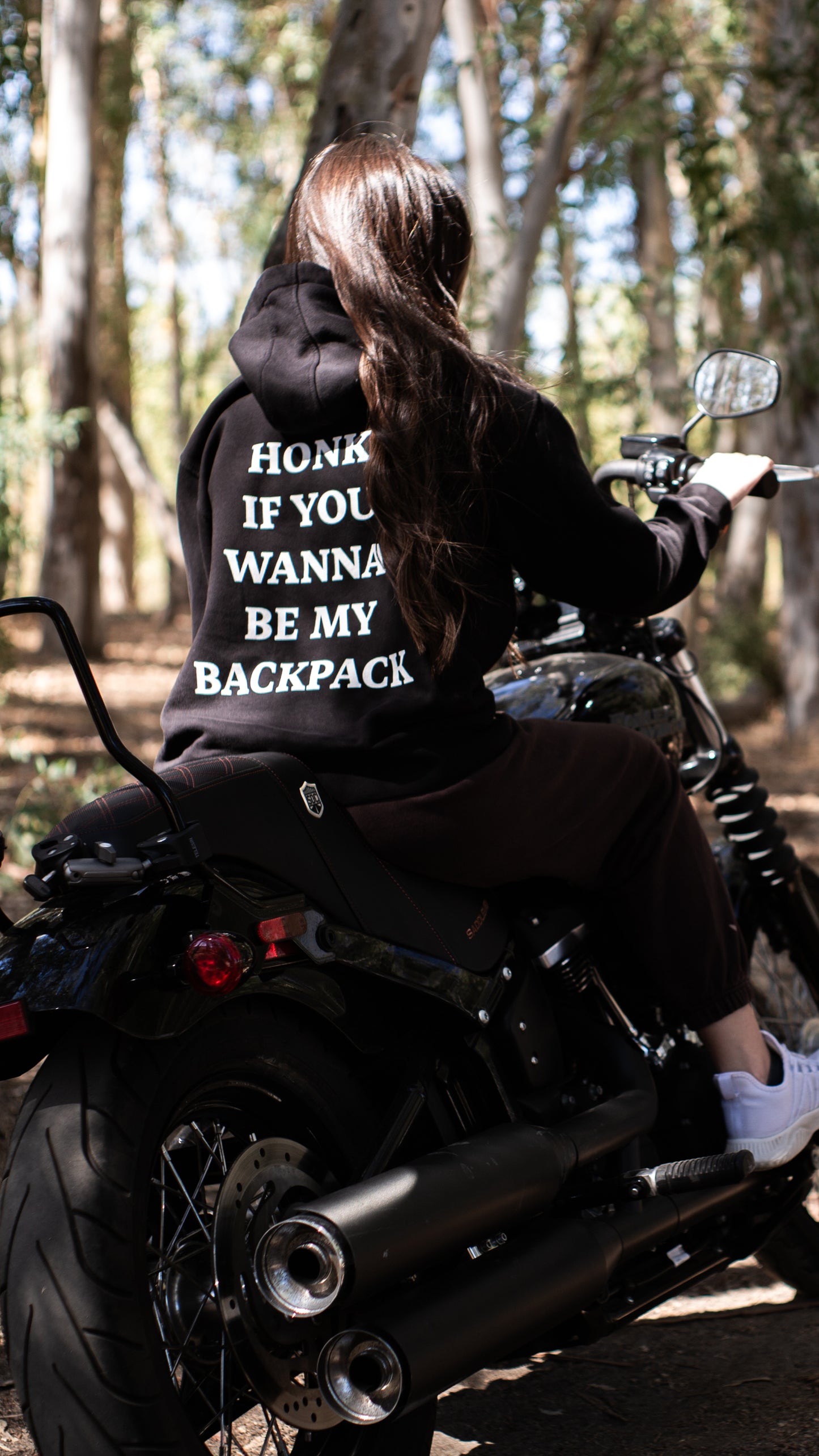 Honk..be my backpack! - Black (Motorcycle Apparel)