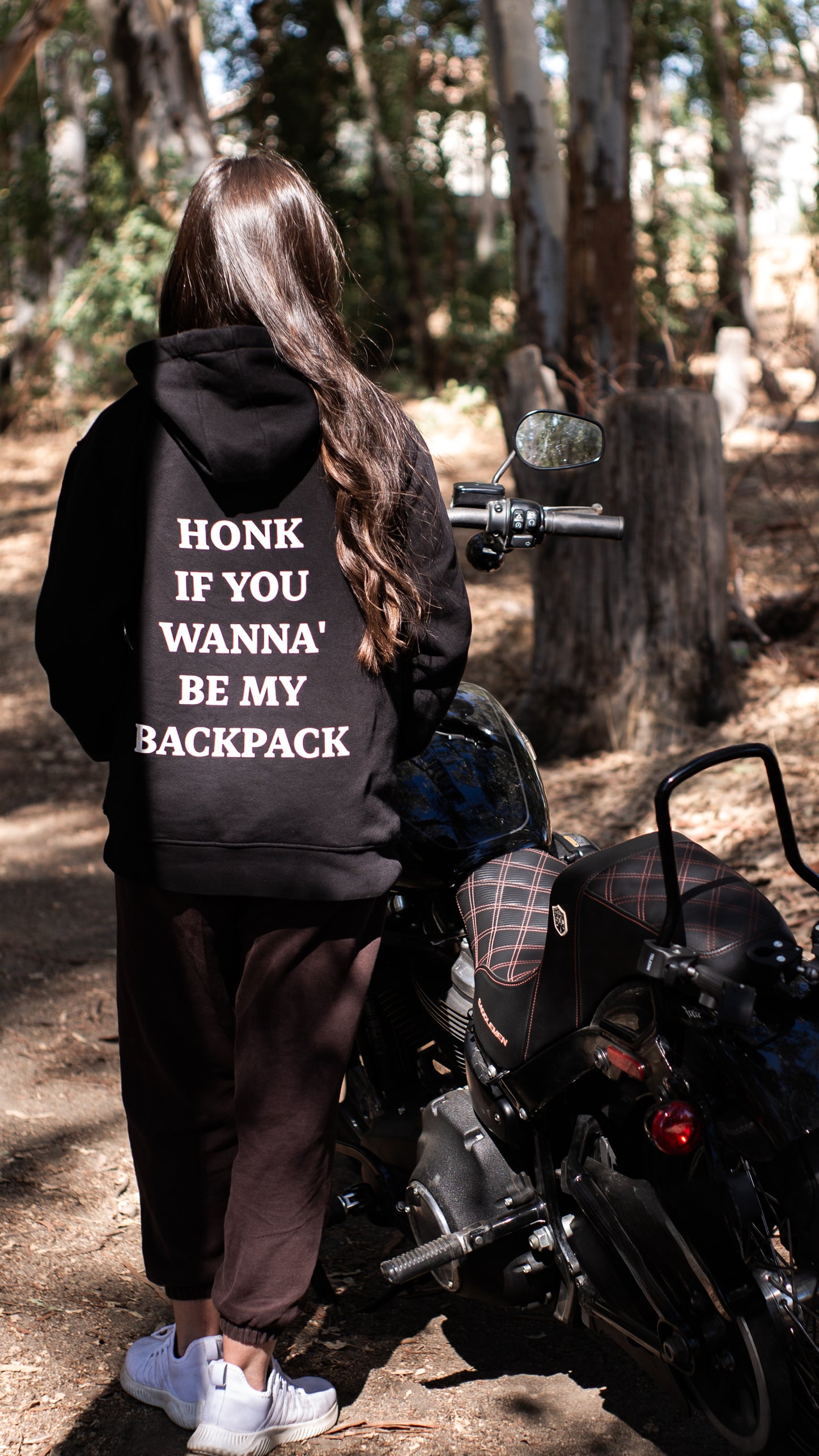 Honk..be my backpack! - Black (Motorcycle Apparel)