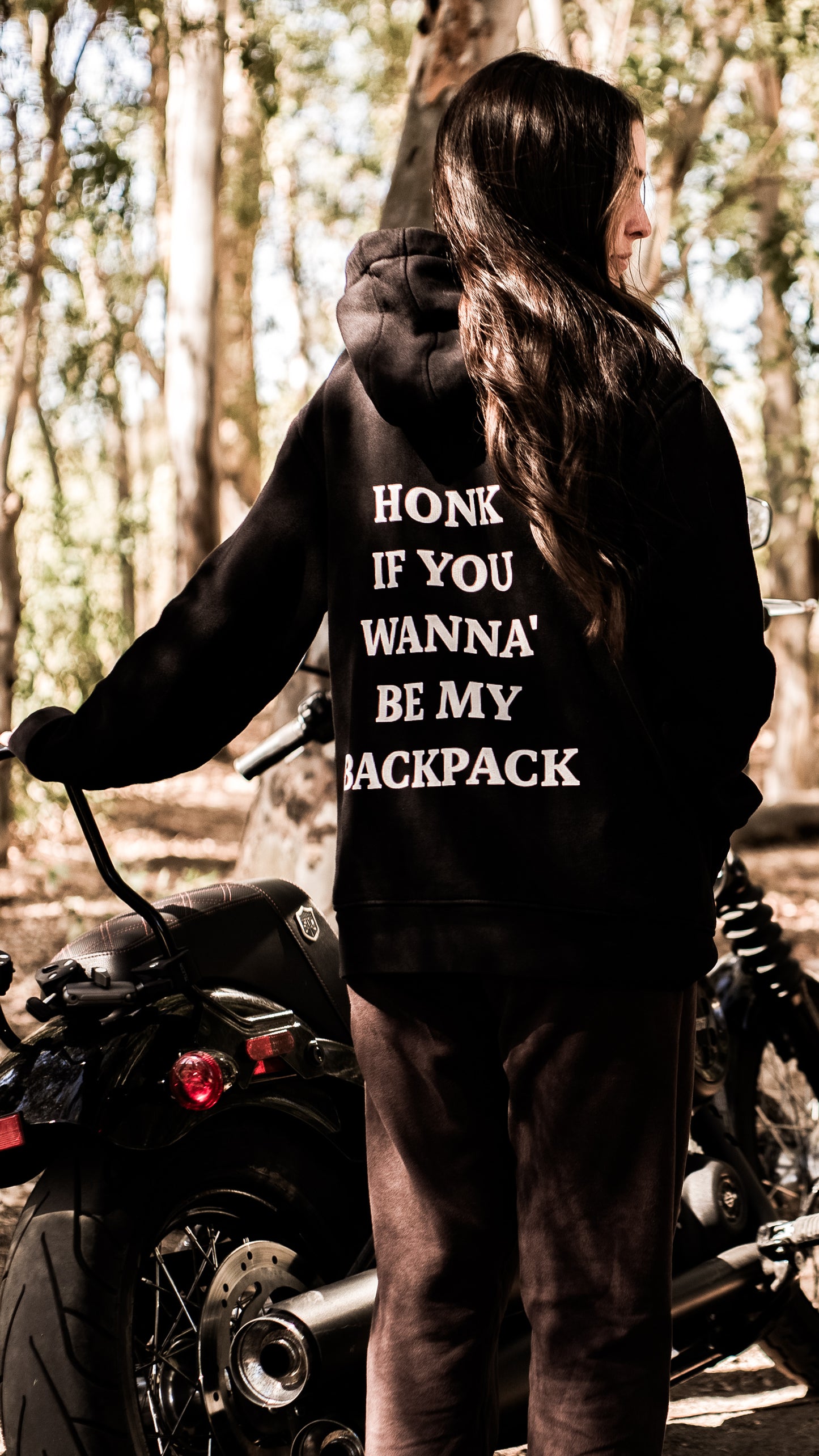 Honk..be my backpack! - Black (Motorcycle Apparel)