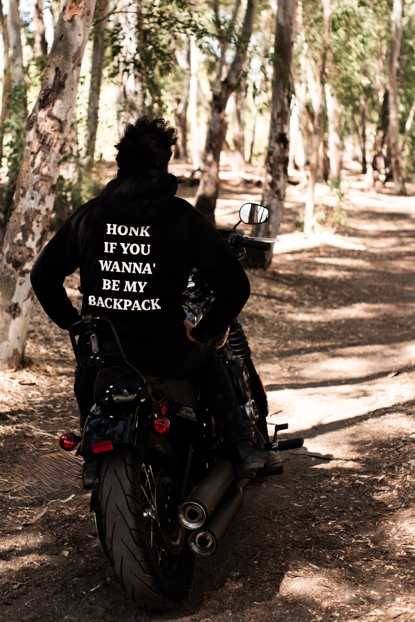 Honk..be my backpack! - Black (Motorcycle Apparel)